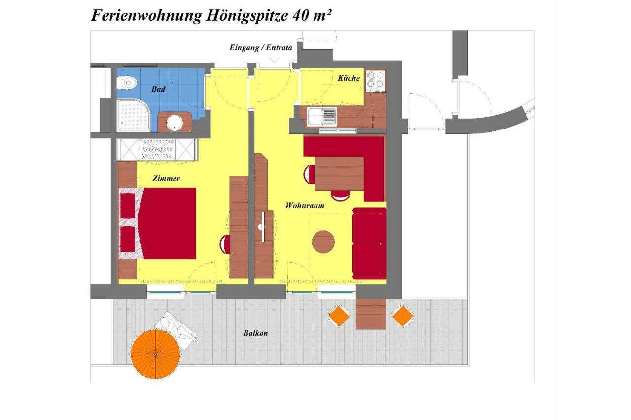 Ferienwohnungen Obermoarhof Algund Exterior foto
